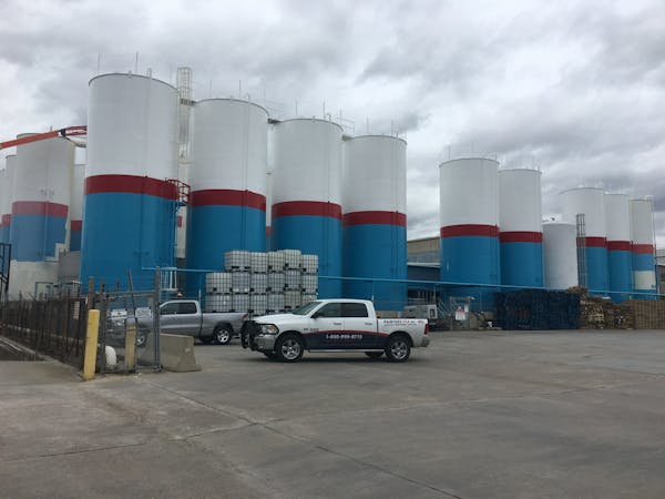 Industrial Painting Services: LNG Storage - National Grid Commmercial Point  - Industrial Painting Contractors, New England - J.W. Egan Co.