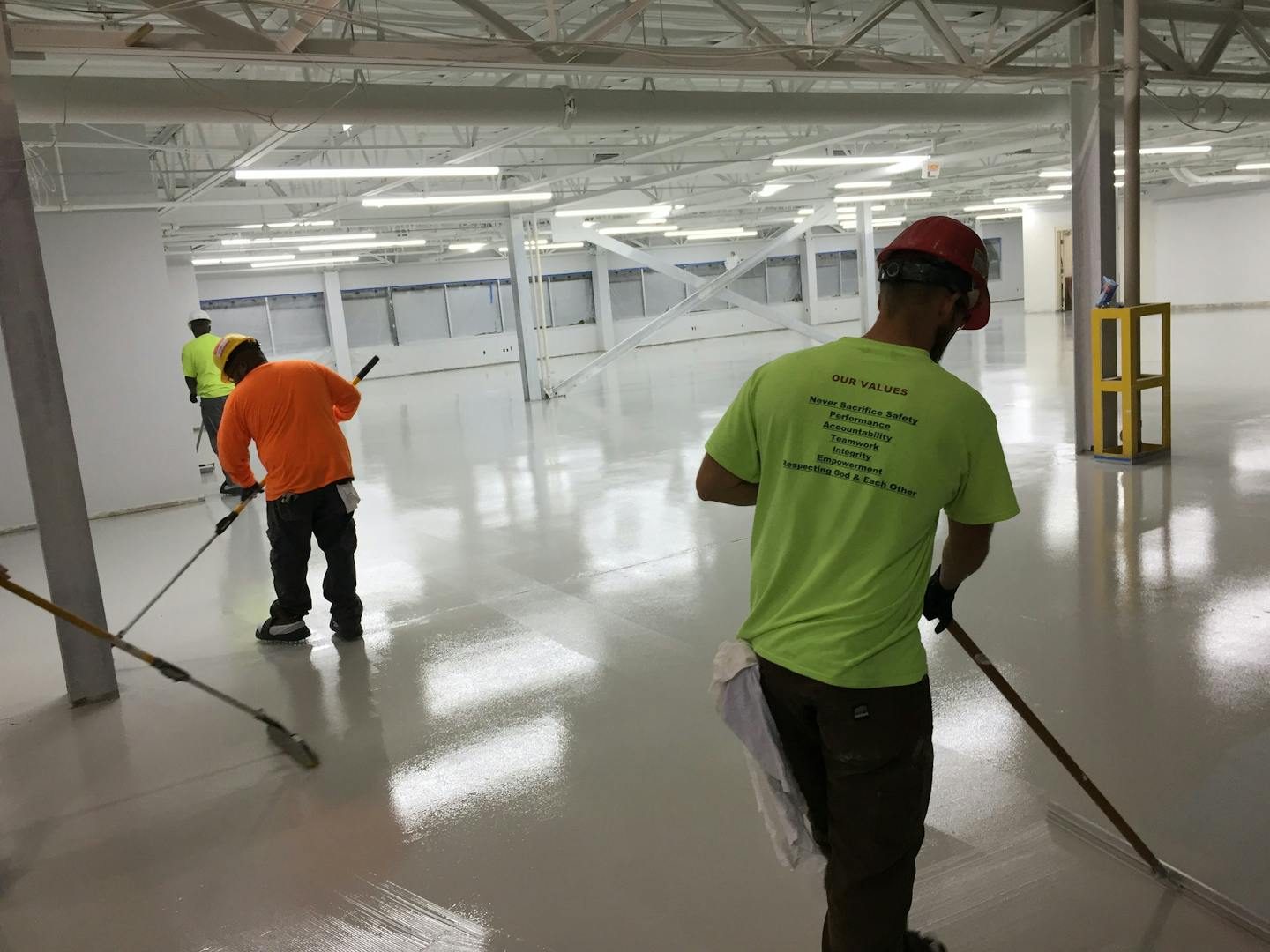 Epoxy floor coating for all industrial / commercial needs