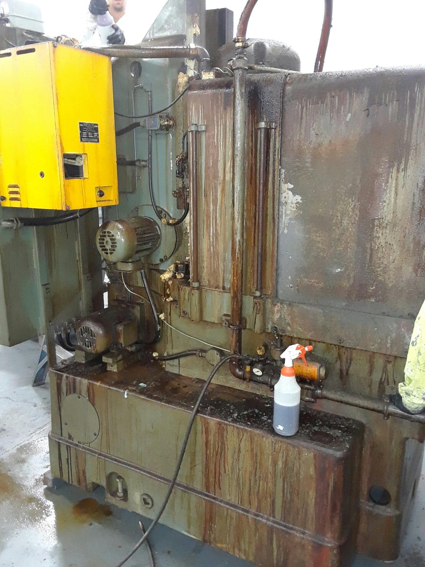 Machine Cleaning and Painting on a Large Scale