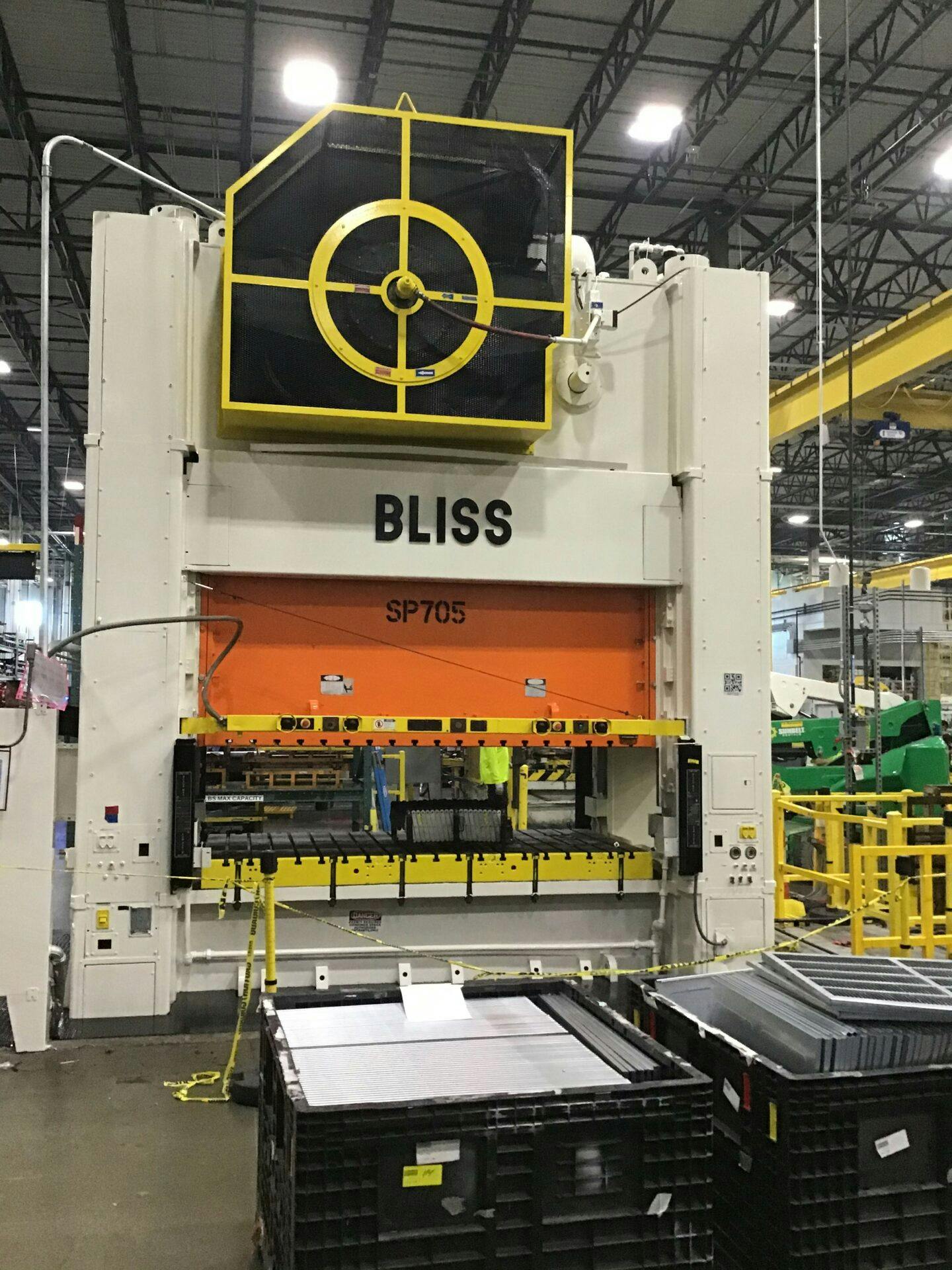 Machine painting extends useful life and prevents rust.